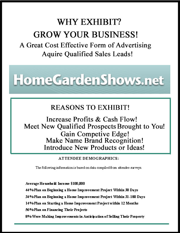 Exhibit at Home Show to Grow Business