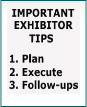 Exhibitor Tips